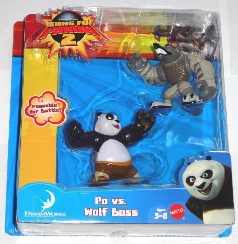 Fisher Price Kung Fu Panda 2 Po and Wolf