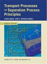 Transport Processes and Separation Process Principles: Includes Unit Operations (Pie)