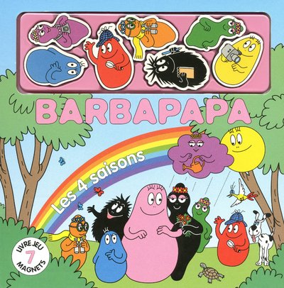 LIVRE MAGNETS BARBAPAPA - LES 4 SAISONS