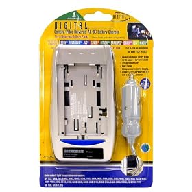 Digital Concepts Universal Lithium Ion Charger for Digital Cameras by Saitek