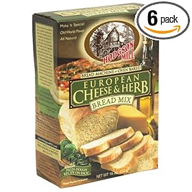 Hodgson Mill European Cheese and Herb Bread Mix, 16-Ounce Units (Pack of 6)
