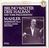 Mahler: Symphony No. 4 - Desi Halban - Bruno Walter (CBS)