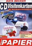 Produkt-Bild: Data Becker Original-Papier, CD-Visitenkarten, 5 CD-Rohlinge m. CD-Etiketten, Taschen und Zentrierhilfe