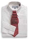 Boy's Oxford Tattersall Dress Shirt