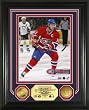 Saku Koivu Photomint - Montreal Canadiens NHL Hockey - Plaque