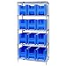 Tools & Hardware : Quantum Storage 5-Shelf Wire Rack with 12 Bins