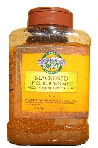 Farmer Brothers Blackened Spice Rub (No MSG), 1 lb 3 oz Foodserver Size by Farmer Brothers