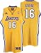Pau Gasol Jersey: adidas Gold Swingman #16 Los Angeles Lakers Jersey