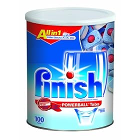 Finish Powerball Tablets, Fresh Scent, 100 Count