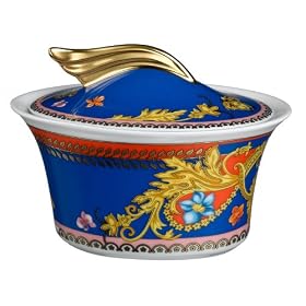 Versace by Rosenthal Primavera Covered Sugar Bowl by Rosenthal