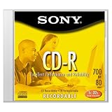 Sony CDQ 80L2//T - CD-R - 700 MB ( 80min ) 40x - jewel case - storage media