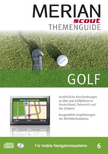 Merian scout Themenguide Nr. 06 CD-ROM: Golf f&uuml;r TomTom, Garmin Preisvergleich