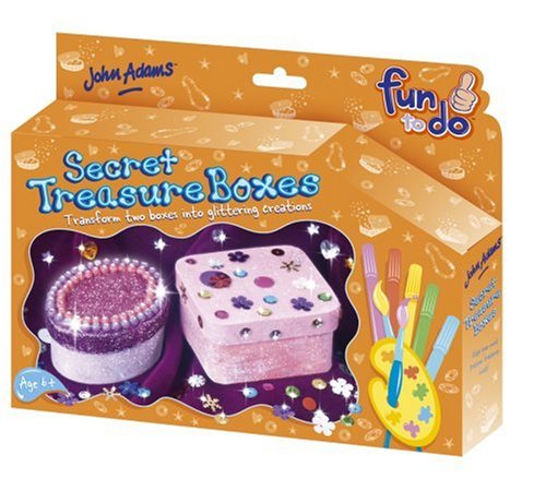 Childrens Toyshop  Toys : John Adams My Secret Treasure Boxes