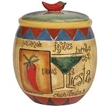SOUTHWEST chili pepper CANISTER SET kitchen storage