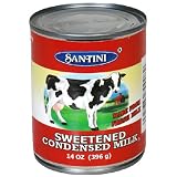 Santini Sweetened Condensed Milk, 14-Ounce Can (Pack of 7)