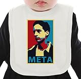 Meta ネクタイを有する有機ビブ Medium
