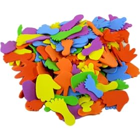 Foam Hands and Feet (Pack of 150)