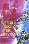 Quelque chose de merveilleux