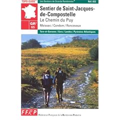 GR 65 : Sentier de St-Jacques-de-Compostelle, le Chemin du Puy , Moissac-Condom-Roncevaux