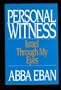 Personal Witness: Israel through My Eyes