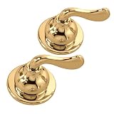 American Standard 0000.432.099 Jasmine Perfume Bottle Two Handle Kit, Polished Brass