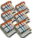 24 Chipped Compatible Canon PGI-5 & CLI-8 Ink Cartridges from 'The Ink Squid'. Fully Compatible with the Canon Pixma iP4500 Printer. 6 x PGI-5Bk (Black); 6 x CLI-8C (Cyan/Blue); 6 x CLI-8M (Magenta/Red); 6 x CLI-8Y (Yellow). The Latest Chips, the Maximum ML Capacity of any Compatible Ink Cartridge. 2 Year Guarantee on all Cartridges.