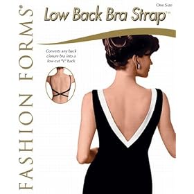 Fashion Forms Low Back Bra Strap Style