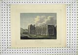 1801 COLOUR PRINT MAISON DIEU CHURCH RUINS COUNTRY