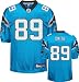 Steve Smith Carolina Panthers #89 Authentic Reebok NFL Jersey (Blue)