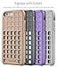 iPhone 6s Plus Case, Fosmon DURA-SQUIRCLE Durable & Flexible TPU Protective Case for Apple iPhone 6 Plus (2014) / iPhone 6s Plus (2015) - Silver