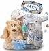Personalized Oh Boy! Little Miracle Baby Boy Gift Basket by Kara Nessian