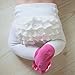 Mille Feuille Baby Girls Ruffle Bum Tights Mary Jane Bow Shoes Black