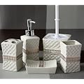 5-Teilig Badset,Badezimmerset,Zanhputzset,Seifenspender,Seifenschale WC-B�rste NR:JRB314