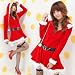 Xmas　クリスマスサンタ コスプレ 衣装 sd105【即日発送可能】