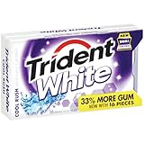 UPC 012546076302 product image for Trident White Sugar Free Gum, Cool Rush, 16-Piece Package (Pack of 9) | upcitemdb.com