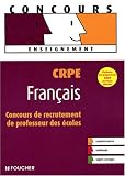 CRPE Fran�ais : Concours de recrutement de professeur des �coles