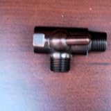 Oil Rub Bronze Dual shower head diverter valve (Solid Brass)