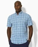 Search : Polo Ralph Lauren Shirt, Big and Tall Short Sleeved Plaid