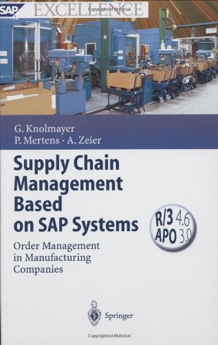 Supply Chain Management Based on SAP Systems