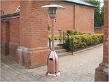 Royal Copper Patio Heater with Light