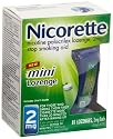 Nicorette Mini Lozenge (2 mg)  81-Count Package