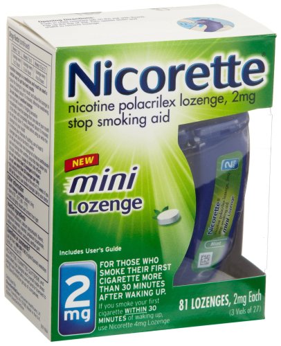 Nicorette Mini Lozenge (2 mg)  81-Count Package