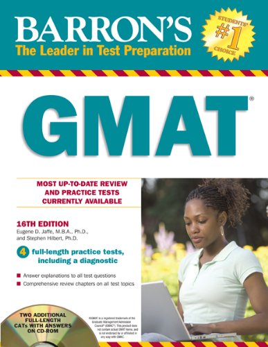 Barrons GMAT with CD-ROM GMAT (W/CD))