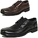 Alpine Swiss Men's Dress Shoes Leather Lined Lace up Oxfords Baseball Stitched