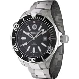 【+BILLETE】　ビレット　ダイバーズ　200M防水　自動巻き　ジャパンムーブメント搭載！！　メンズ腕時計　BL0024-SSBBS
