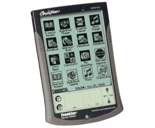 Childrens Toyshop  Office Products : Ebookman EBM-900 Franklin e-book reader plus eBookMan USB Cradle as a Free gift!