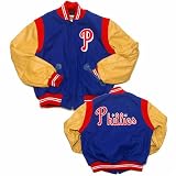 Philadelphia Phillies Authentic 1948 Wool and Leather Jacket by Mitchell & Ness