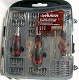 68-Piece Ultimate Screwdriver Set: Husky