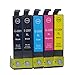 Tyjtyrjty Compatible Ink Cartridges 10 Pk Epson T220xl T220 220 for Epson Workforce Wf 2630 Wf 2650 Wf 2660 Printers