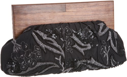 French Connection Women’s Volupte Clutch Black